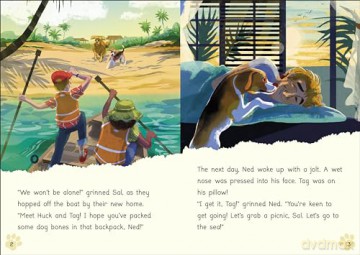 Phonic Books Pet Sitters: Adjacent consonants and consonant digraphs, and alternative spellings for vowel sounds (Phonic Books Catch Up Readers) - Phonic Books [KSIĄŻKA]
