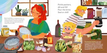 Pickle Words: Crunchy, Punchy Pickles and Poetry - April Pulley Sayre [KSIĄŻKA]