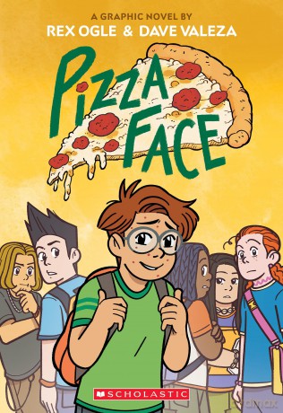 Pizza Face: A Graphic Novel (Four Eyes) - Ogle Rex [KSIĄŻKA]