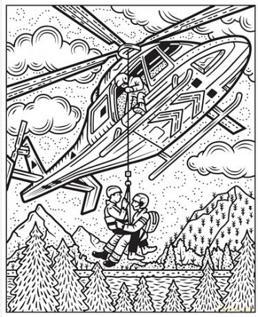 Planes and Helicopters Magic Painting Book (Magic Painting Books) - Abigail Wheatley [KSIĄŻKA]