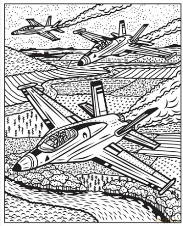 Planes and Helicopters Magic Painting Book (Magic Painting Books) - Abigail Wheatley [KSIĄŻKA]