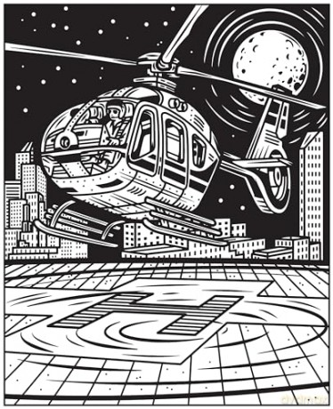 Planes and Helicopters Magic Painting Book (Magic Painting Books) - Abigail Wheatley [KSIĄŻKA]