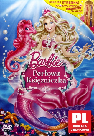 Barbie - Perłowa księżniczka. Edycja limitowana (HAIR CLIPS) [DVD]