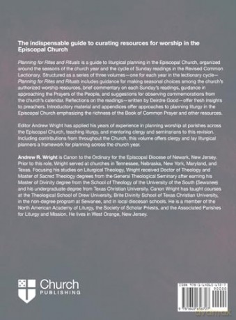 Planning for Rites and Rituals: A Resource for Episcopal Worship: Year C [KSIĄŻKA]
