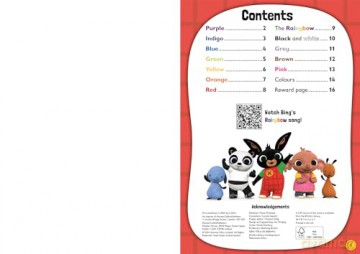 Play and Learn with Bing Colours: Bing-themed educational activity book for pre-schoolers learning about colours. [KSIĄŻKA]