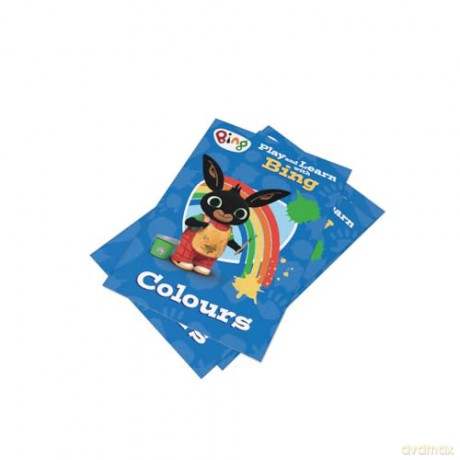 Play and Learn with Bing Colours: Bing-themed educational activity book for pre-schoolers learning about colours. [KSIĄŻKA]