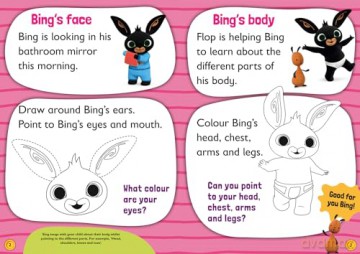 Play and Learn with Bing My Healthy Body: Bing-themed educational activity book for pre-schoolers learning how to be healthy and happy. [KSIĄŻKA]