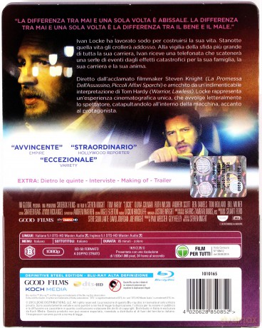 Locke (steelbook) [Blu-Ray]