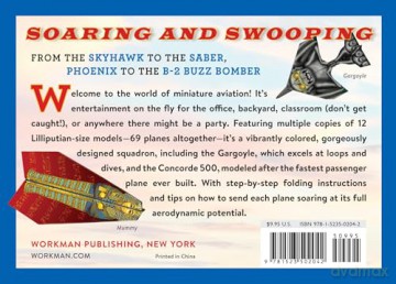 Pocket Flyers Paper Airplane Book: 69 Mini Planes To Fold And Fly (Paper Airplanes) - Ken Blackburn [KSIĄŻKA]