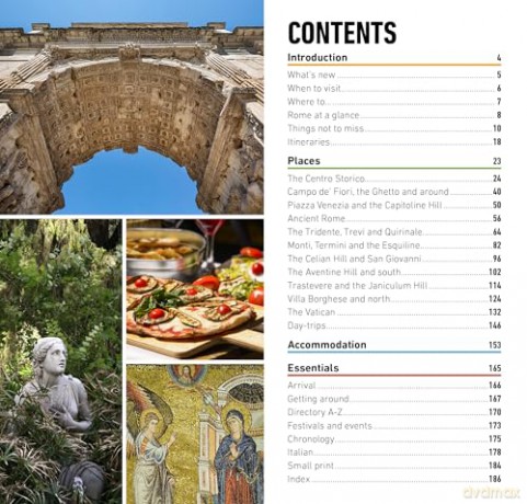Pocket Rough Guide Rome: Travel Guide with Free eBook (Pocket Rough Guides) - Guides Rough [KSIĄŻKA]