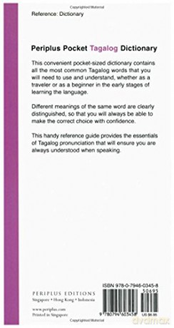 Pocket Tagalog Dictionary: Tagalog-English/English-Tagalog (Periplus Pocket Dictionaries) - Renato Perdon [KSIĄŻKA]