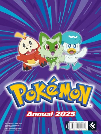 Pokémon Annual 2025: This Annual is an adventure-filled gift for Pokémon fans ages 6 years and over [KSIĄŻKA]