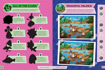 Pokémon Welcome to Paldea Epic Sticker: Explore Paldea in this 100% Official Sticker Activity Book. Brand New for 2024 and Perfect for Pokémon Fans! [KSIĄŻKA]