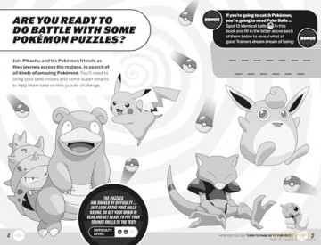 Pokémon Word Games: 100% official and new for 2024! Prove your Trainer skills by battling over 200 fun activities and puzzles. [KSIĄŻKA]
