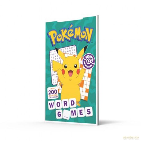 Pokémon Word Games: 100% official and new for 2024! Prove your Trainer skills by battling over 200 fun activities and puzzles. [KSIĄŻKA]