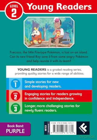 Pokémon Young Readers: Fuecoco the Berry Thief: Dive into reading with this exciting Pokémon adventure for young or reluctant readers - Pokemon [KSIĄŻKA]