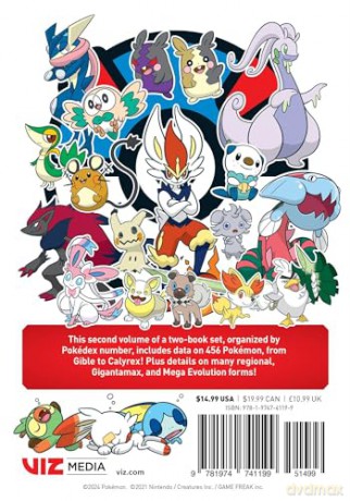 Pokémon: The Complete Pokémon Pocket Guide, Vol. 2: The Complete Pokaemon Pocket Guide: Volume 2 - Shogakukan [KSIĄŻKA]