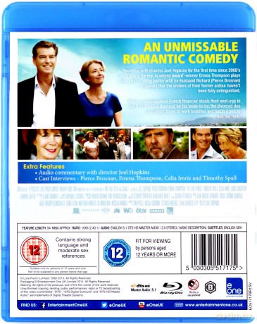 The Love Punch (Riwiera dla dwojga) [Blu-Ray]