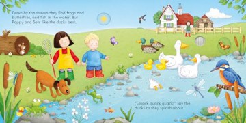 Poppy and Sam's Nature Sounds (Farmyard Tales Poppy and Sam) - Sam Taplin [KSIĄŻKA]
