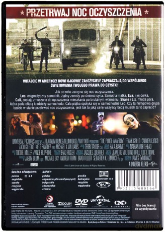 Noc oczyszczenia: Anarchia [DVD]