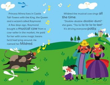Princess Minna: The Giant Beanstalk - Kirsty Applebaum [KSIĄŻKA]