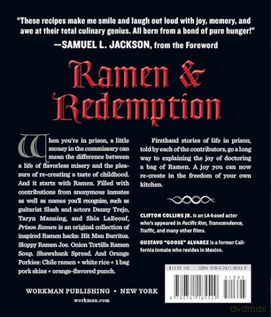 Prison Ramen: Recipes and Stories from Behind Bars - Clifton Collins [KSIĄŻKA]