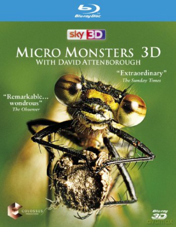 Micro Monsters with David Attenborough 3D [Blu-Ray 3D]+[Blu-Ray]