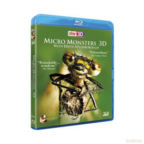 Micro Monsters with David Attenborough 3D [Blu-Ray 3D]+[Blu-Ray]