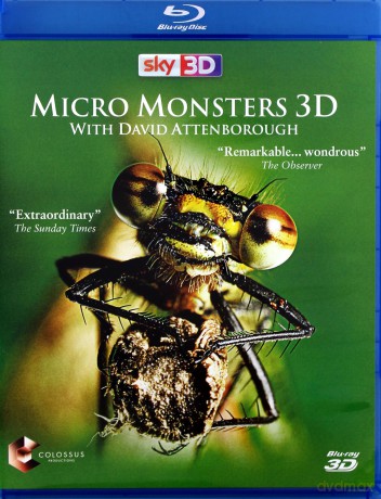 Micro Monsters with David Attenborough 3D [Blu-Ray 3D]+[Blu-Ray]