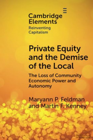 Private Equity and the Demise of the Local: The Loss of Community Economic Power and Autonomy (Elements in Reinventing Capitalism) - Feldman Maryann [KSIĄŻKA]