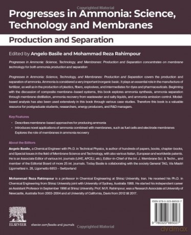 Progresses in Ammonia: Science, Technology and Membranes: Production and Separation - Angelo Basile [KSIĄŻKA]