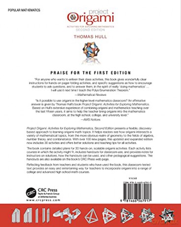 Project Origami: Activities for Exploring Mathematics, Second Edition (AK Peters/CRC Recreational Mathematics Series) - Thomas Hull [KSIĄŻKA]