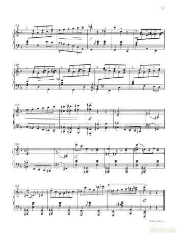 Prokofiev: Three Pieces for Piano Op. 96 (1941/42) (EP5786) - Sergei Prokofiev [KSIĄŻKA]