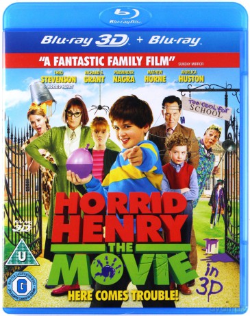 Horrid Henry: The Movie (Koszmarny Karolek) [Blu-Ray 3D]+[Blu-Ray]