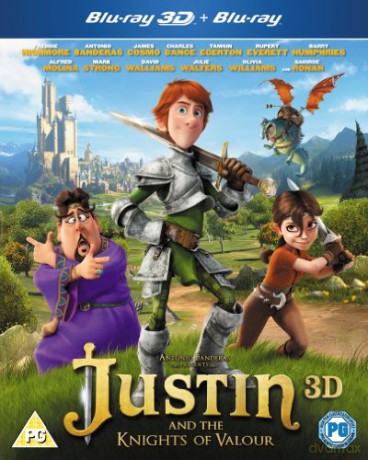 Justin and the Knights of Valour (Rysiek Lwie Serce) [Blu-ray 3D]
