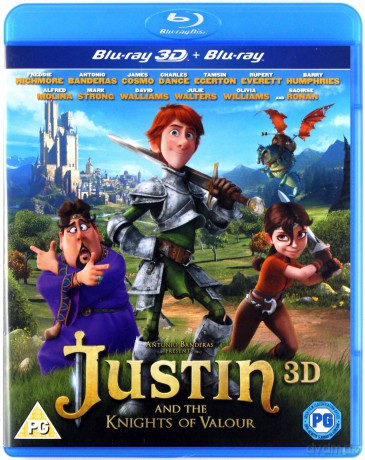 Justin and the Knights of Valour (Rysiek Lwie Serce) [Blu-ray 3D]