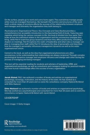 Psychodynamic Organisational Theory: Key Concepts and Case Studies - Jacob Alsted [KSIĄŻKA]