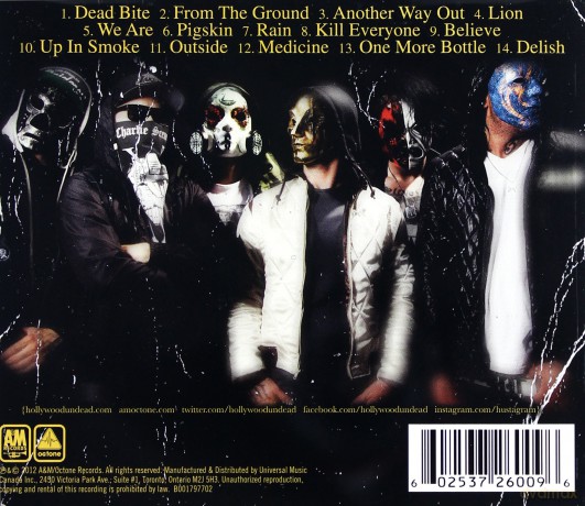 Hollywood Undead: Notes From the Underground Unabridged [CD]