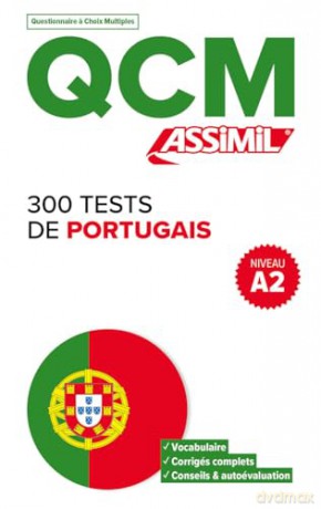 QCM 300 Tests Portugais Niveau A2 - A Braz [KSIĄŻKA]