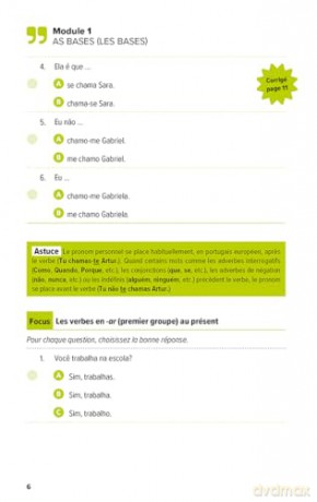 QCM 300 Tests Portugais Niveau A2 - A Braz [KSIĄŻKA]