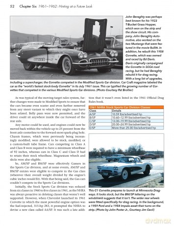 Quarter-Mile Corvettes: The History of Chevrolet's Sports Car at the Drag Strip - Steve Holmes [KSIĄŻKA]