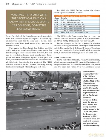Quarter-Mile Corvettes: The History of Chevrolet's Sports Car at the Drag Strip - Steve Holmes [KSIĄŻKA]