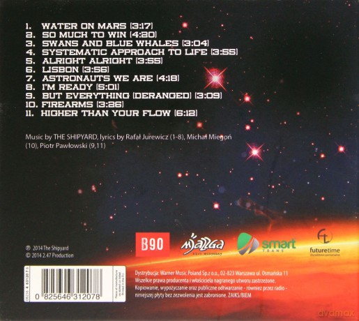 The Shipyard: Water On Mars(digipack) [CD]