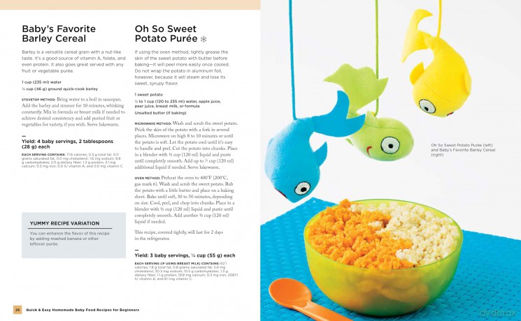 Quick and Easy Homemade Babyfood Recipes: Most Deliciously Nutritious Homemade Baby Food Recipes - Karin Knight [KSIĄŻKA]