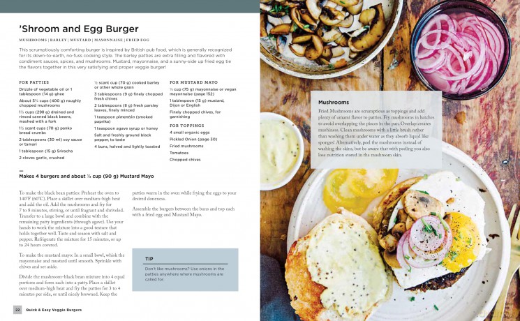 Quick and Easy Veggie Burgers: Make Fun, Delicious, and Easy Plant-Based Patties, Plus Buns, Condiments, and Sweets - Nina Olsson [KSIĄŻKA]