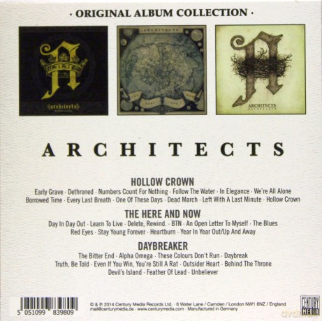 Architects: Original Album Collection [3CD]