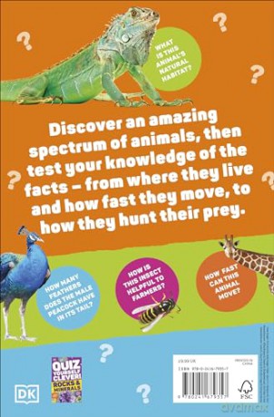 Quiz Yourself Clever! Animals of the World (DK Quiz Yourself Clever) - Dk [KSIĄŻKA]