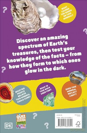 Quiz Yourself Clever! Rocks and Minerals (DK Quiz Yourself Clever) - Dk [KSIĄŻKA]
