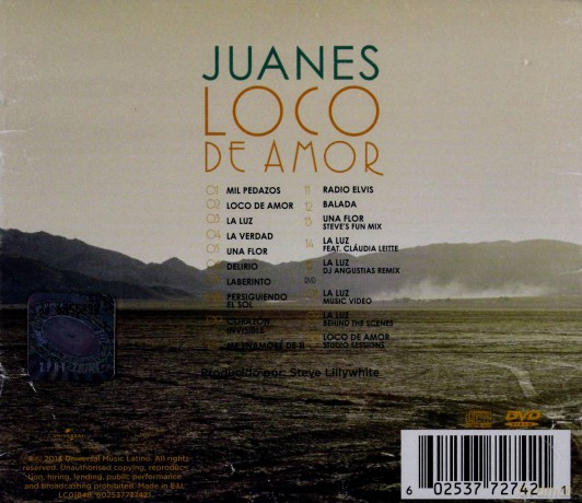 Juanes: Loco De Amor (Deluxe) [CD]+[DVD]