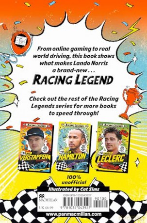 Racing Legends: Lando Norris (Racing Legends, 4) - Maurice Hamilton [KSIĄŻKA]
